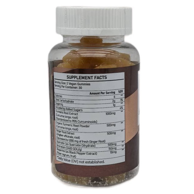 Antioxidant Turmeric chew gummy