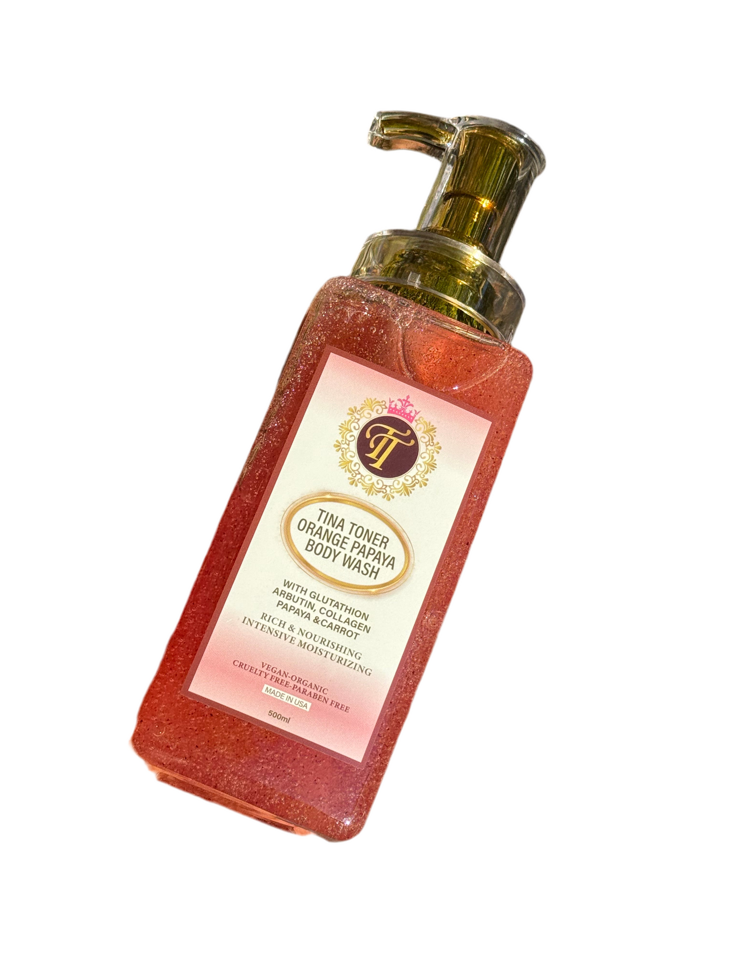 ORANGE PAPAYA CARROT GLUTATHIONE Body wash SOAP 500g