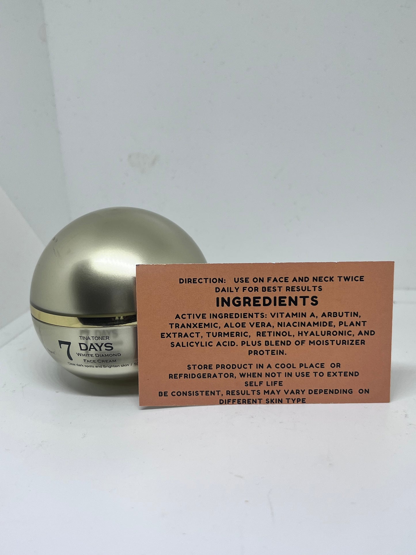 Beautifying Day and night face Combo, 7 day face cream , cleanserToner and day cream