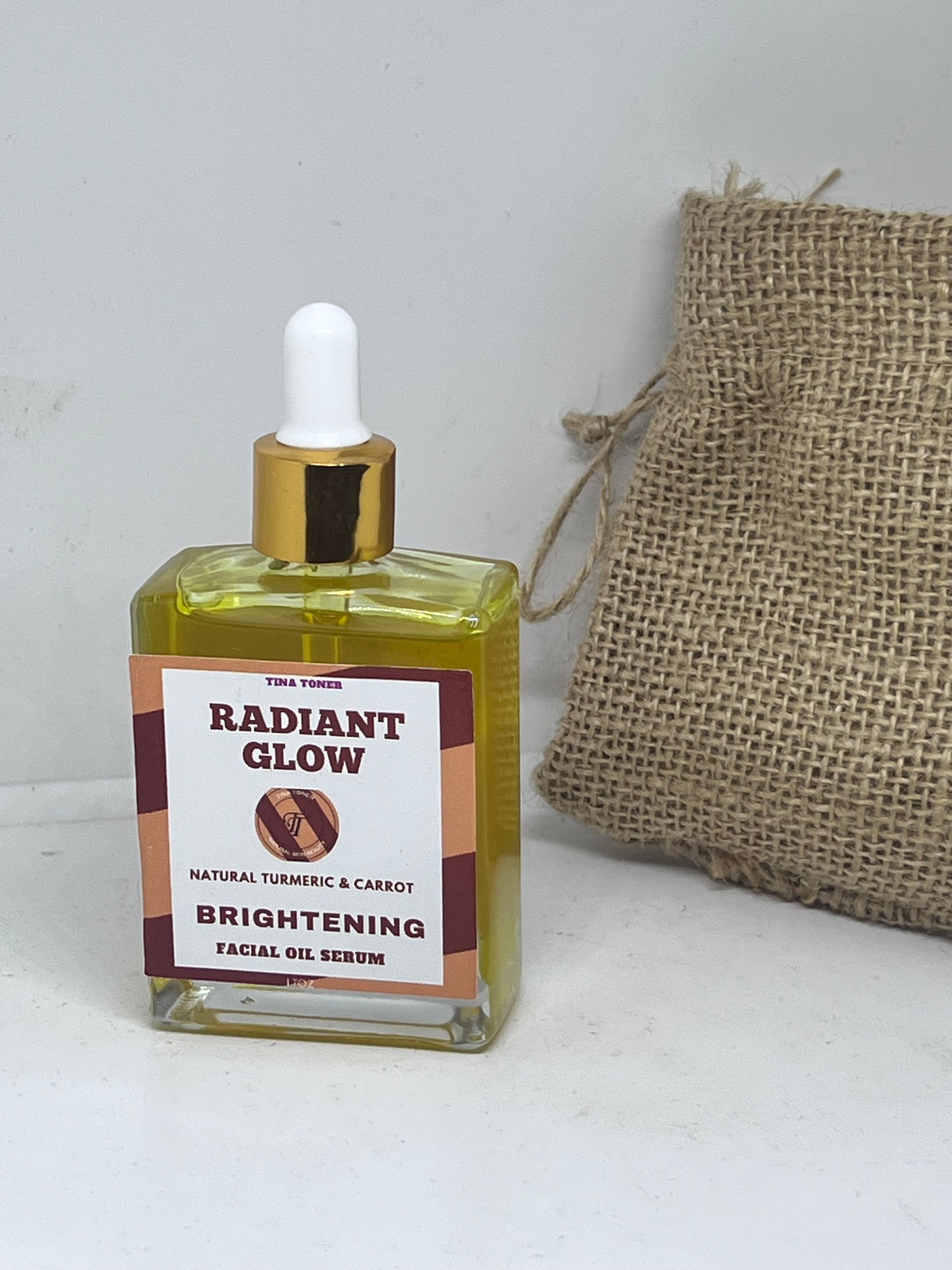Radiant glow oil serum 2 oz