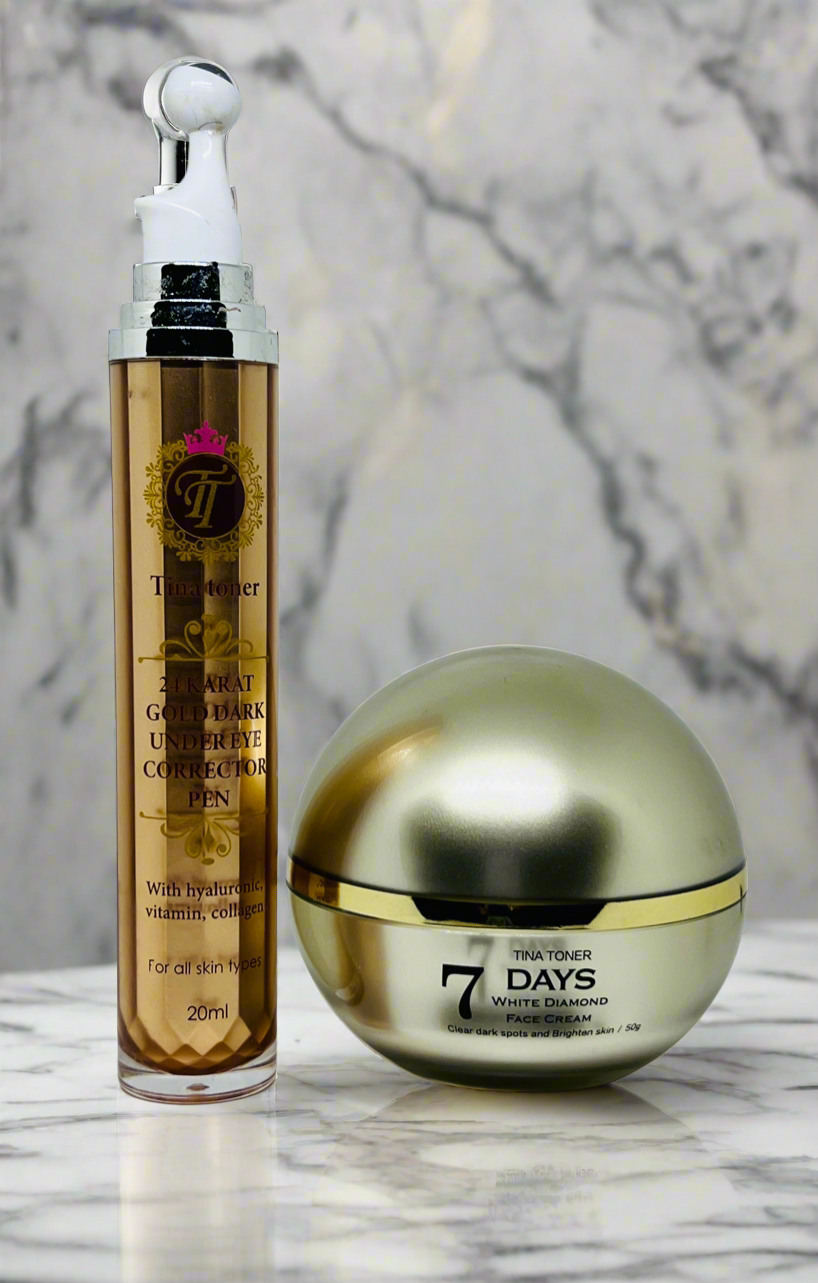 7 Days with under eye pen White Brightening Moisturizer