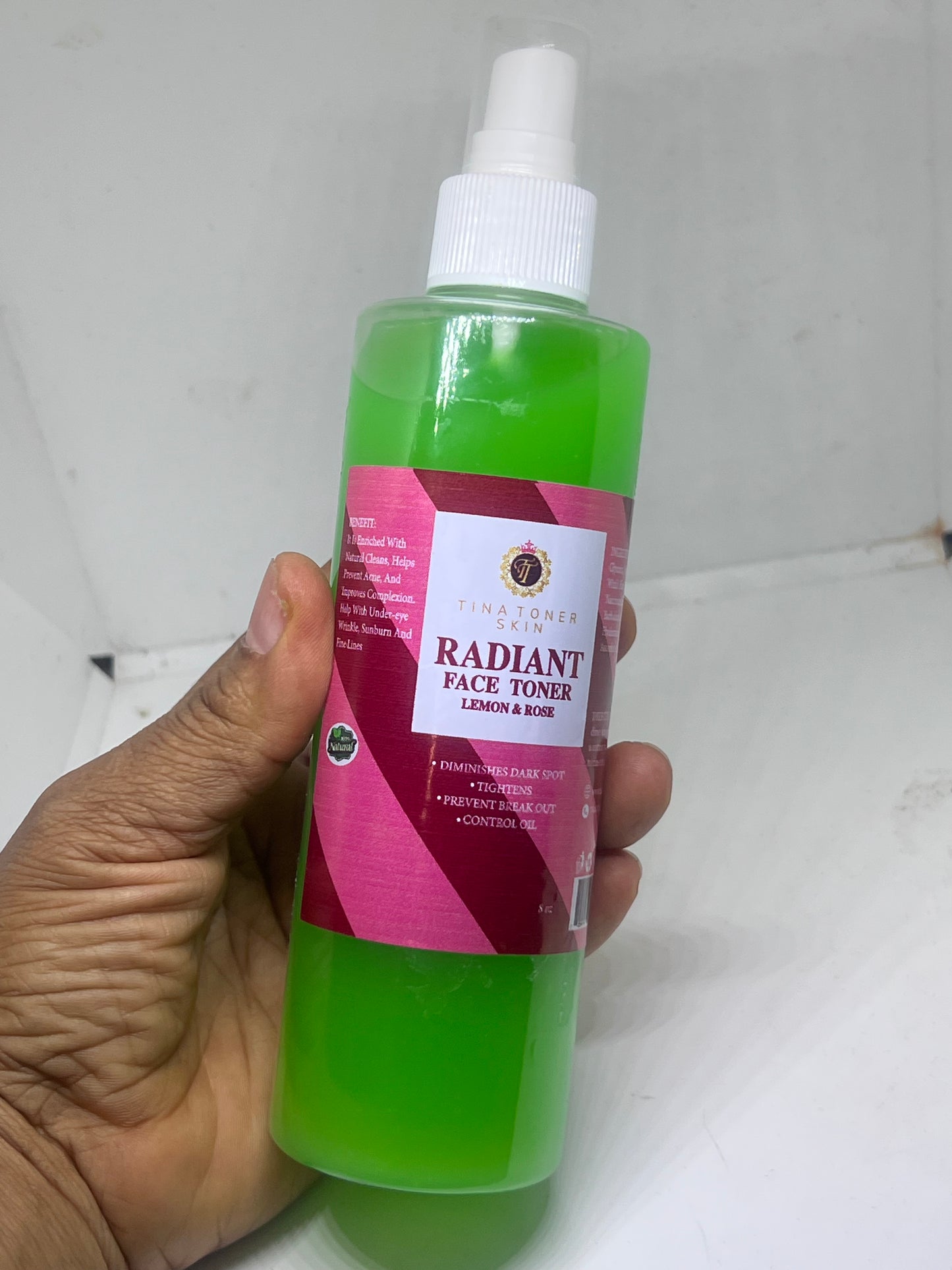Radiant Glow Toner Lemon Rose