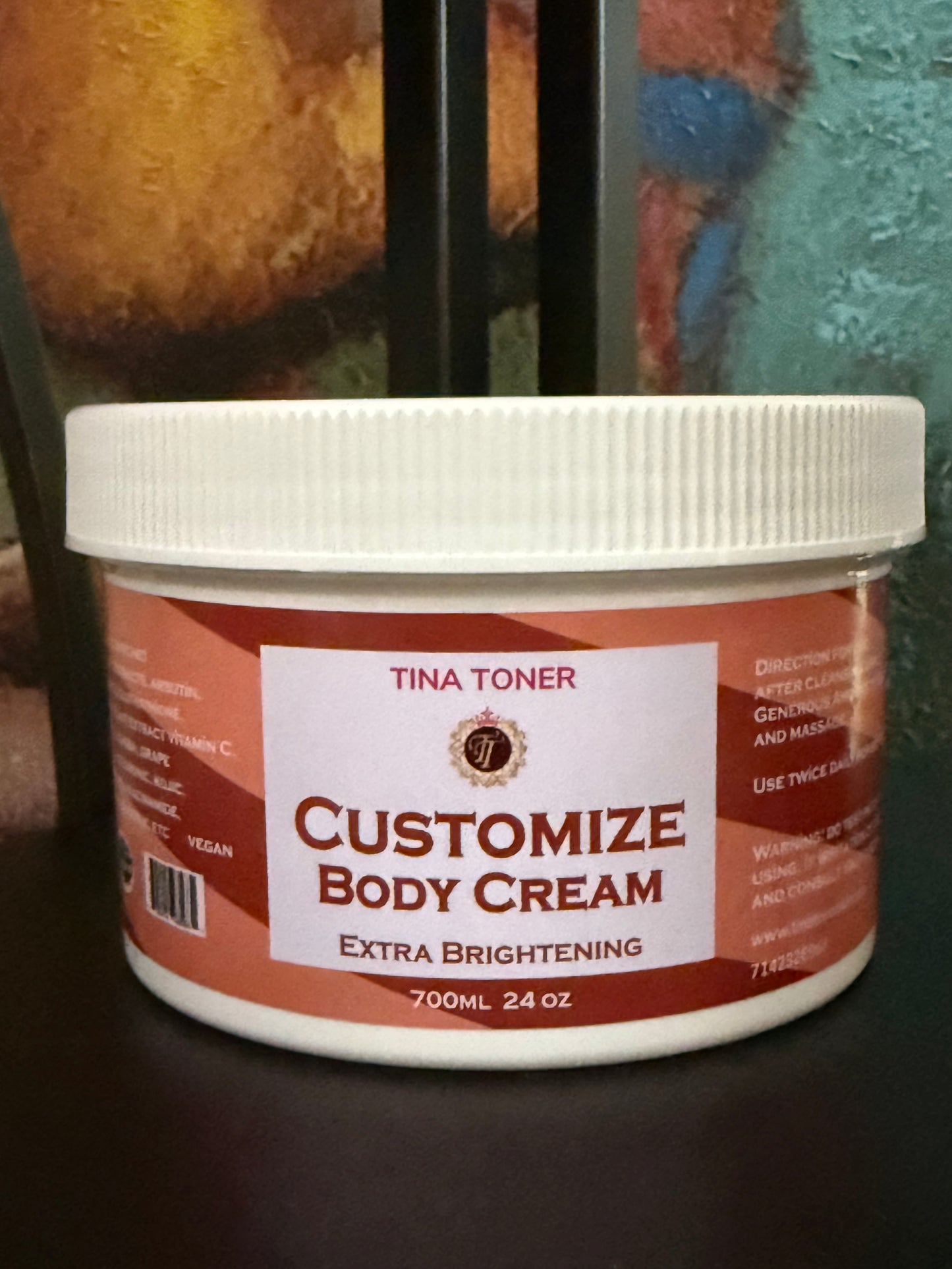 Customized MY body cream 24 oz