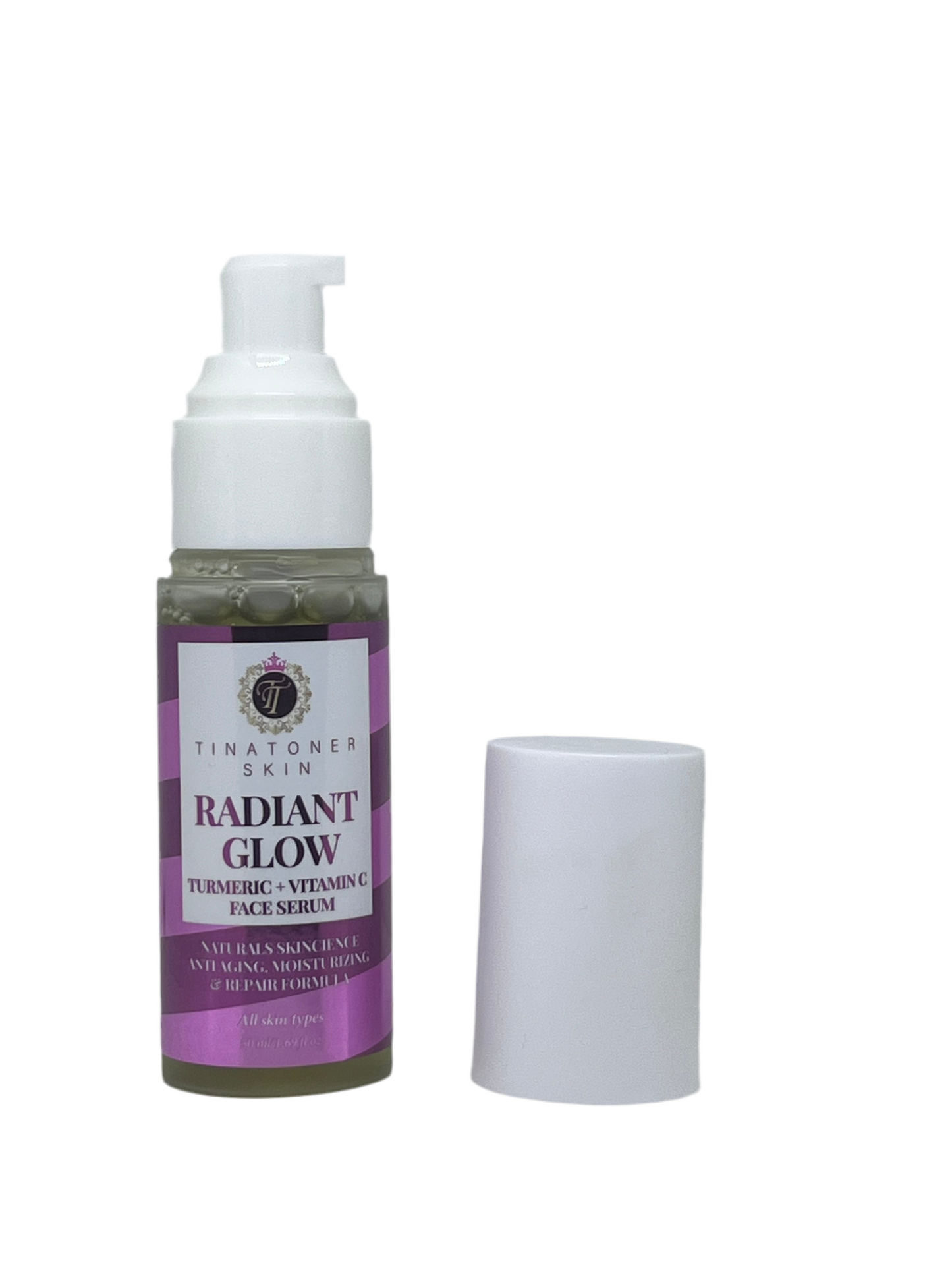 RADIANT Glow Turmeric and vitamin C Face serum 60ml( for all skin type )