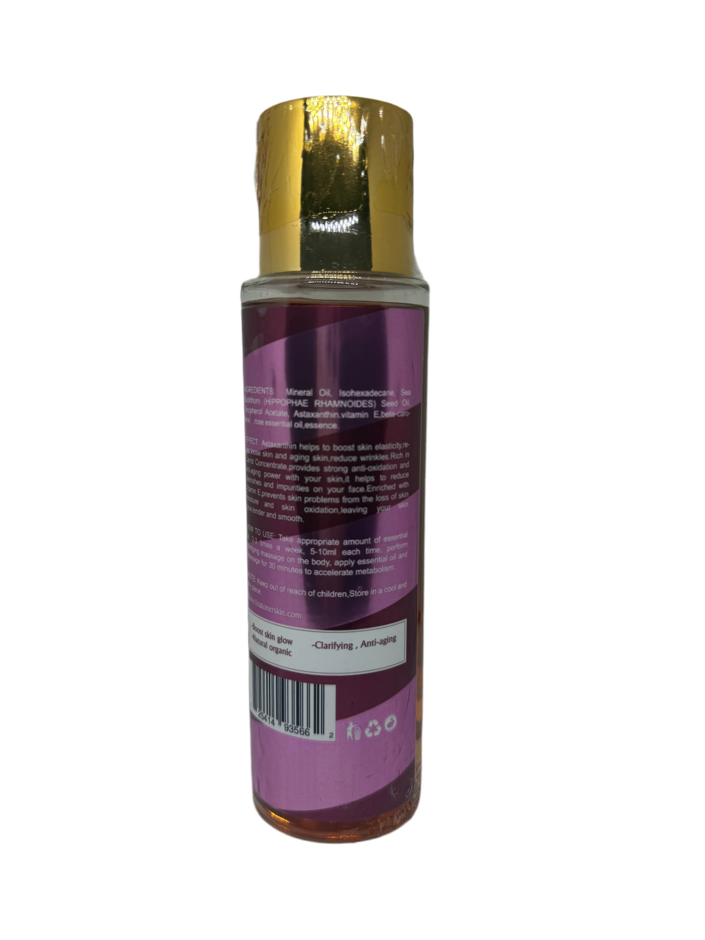 Radiant Glow oil / hydration glow and brightens 8 oz