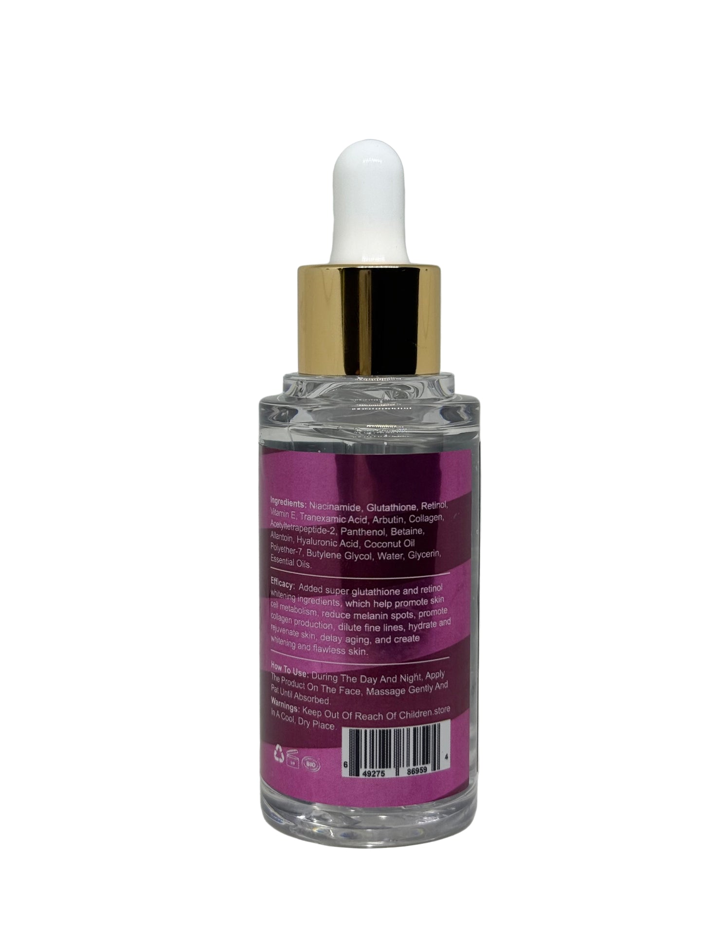 Super serum Gluta + Retinol glow serum 30oz