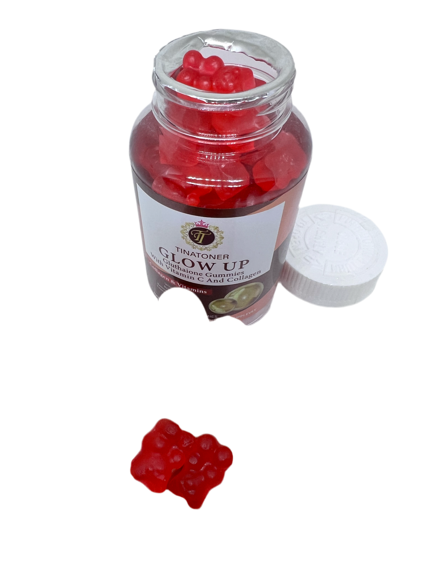 GLOW UP and Turmeric chew gummy