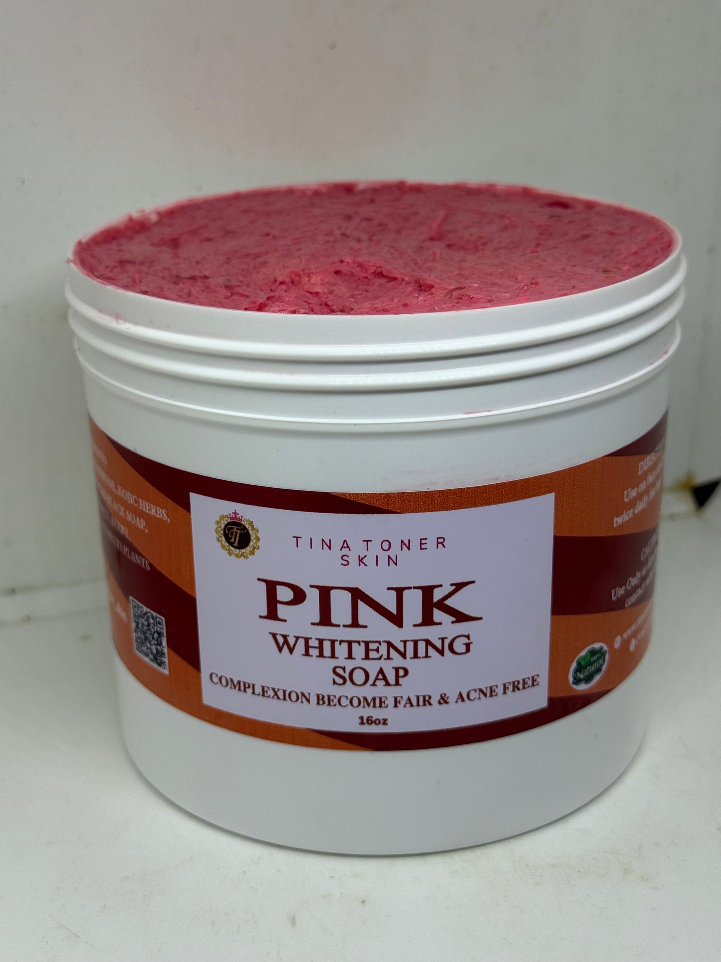 PINK whitening soap 32 OZ/ 1000ml. Jombo size