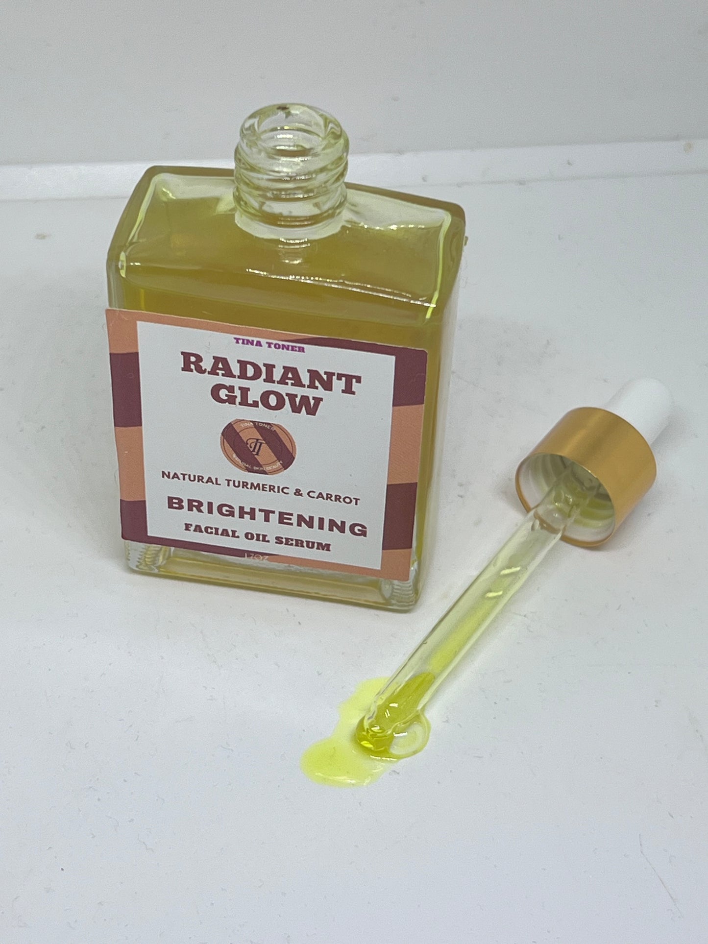 Radiant glow oil serum 2 oz