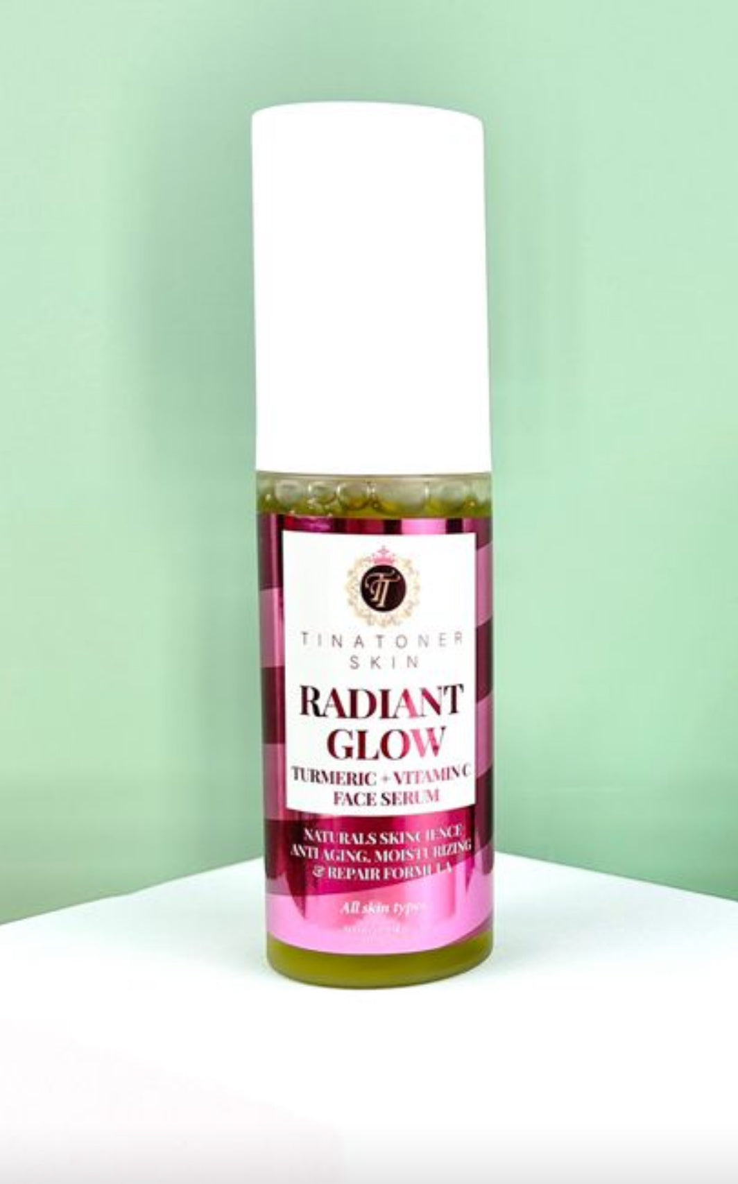 RADIANT Glow Turmeric and vitamin C Face serum 60ml( for all skin type )