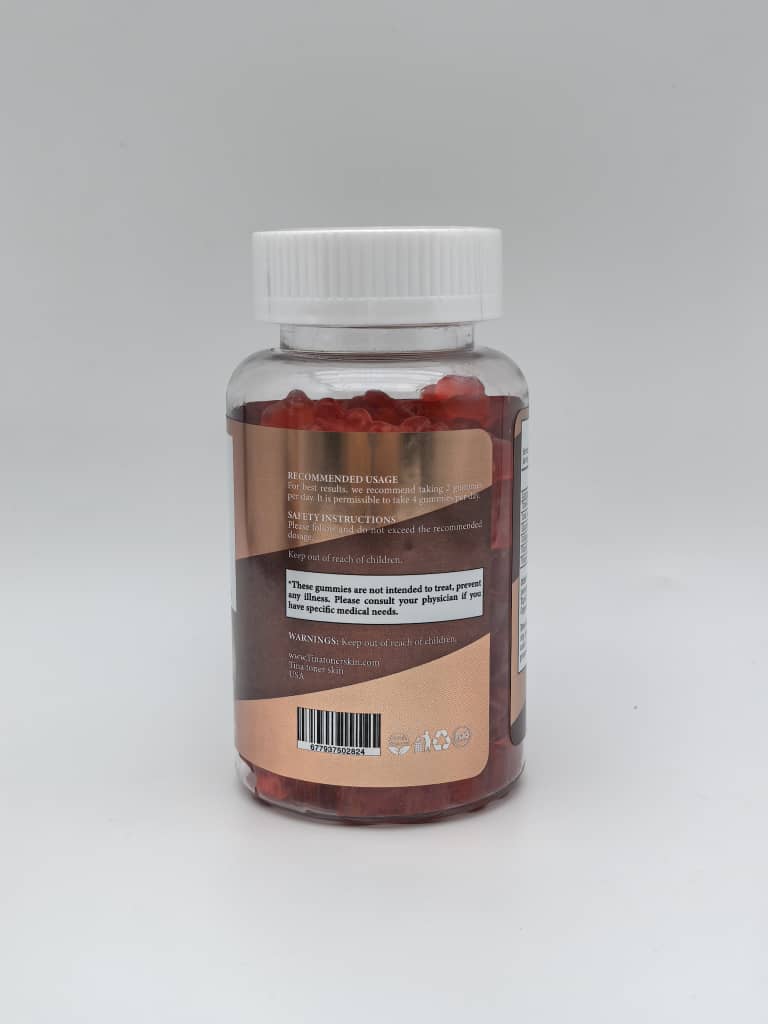 GLOW UP and Turmeric chew gummy