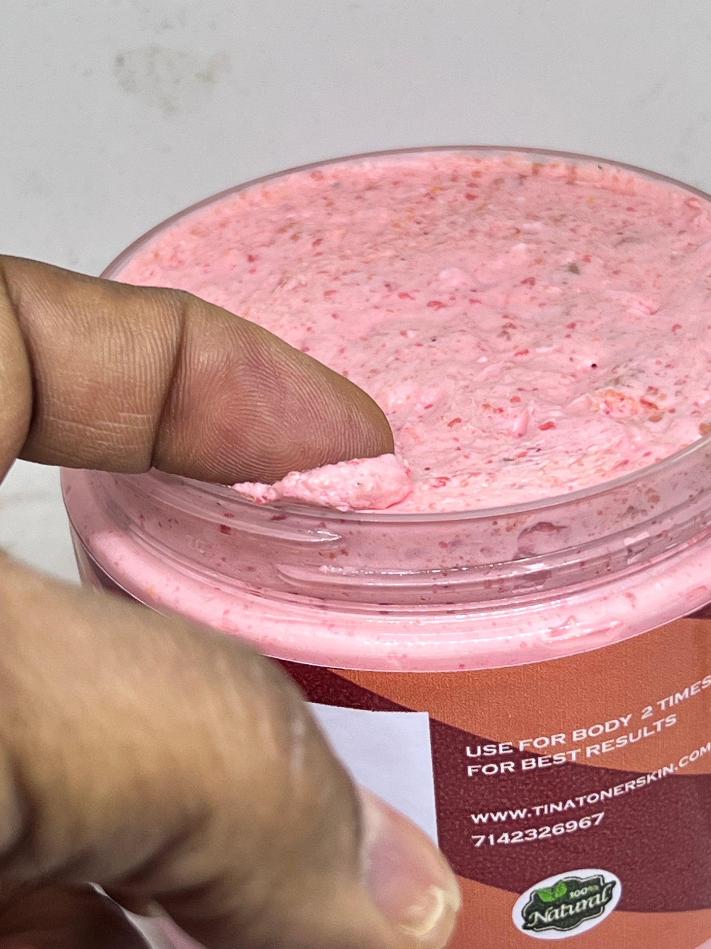 PINK whitening soap 32 OZ/ 1000ml. Jombo size