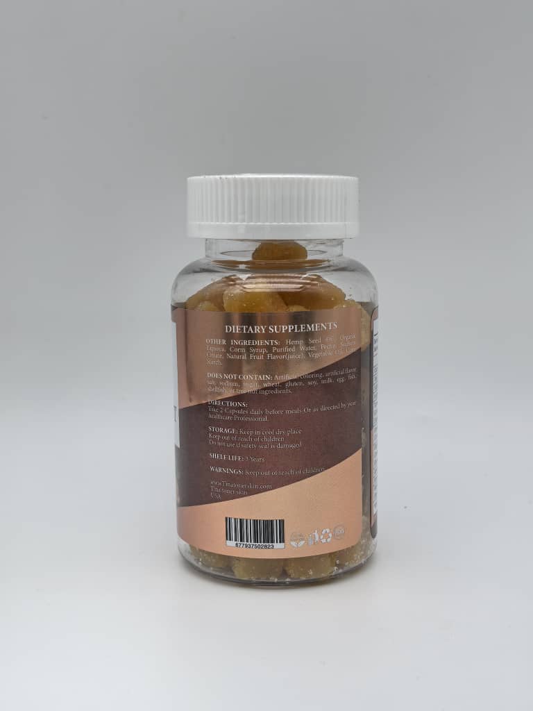 Antioxidant Turmeric chew gummy