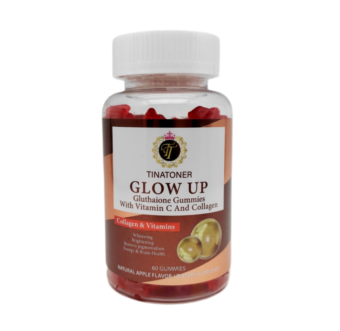 GLOW UP and Turmeric chew gummy