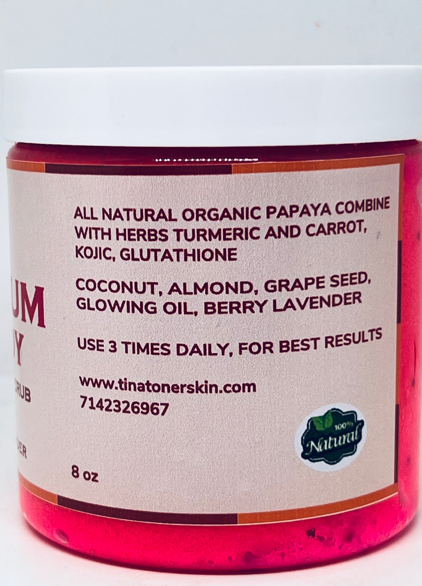YUM YUM CANDY Berry lavender scrub