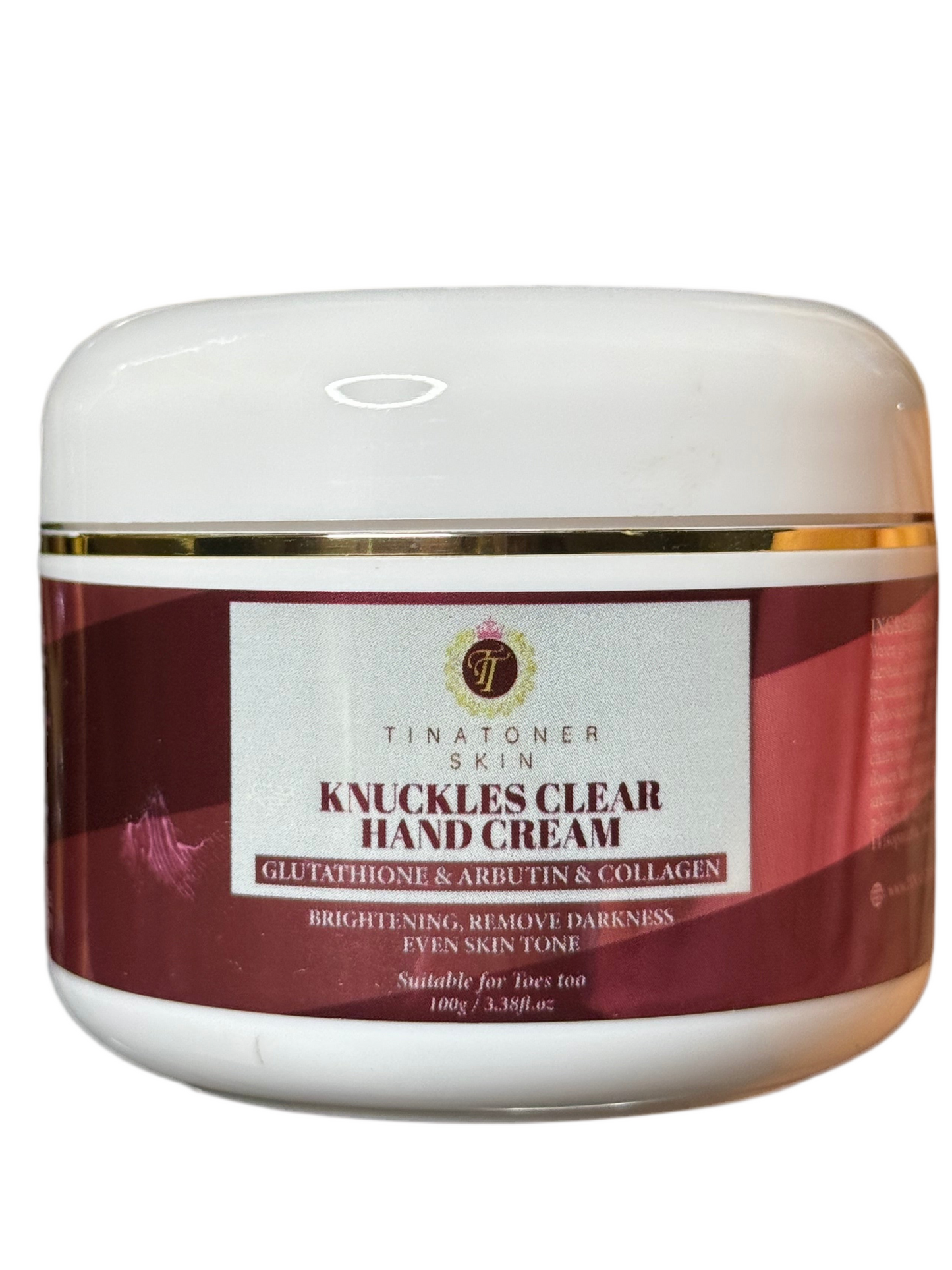 Dark kuckle cream and serum scrub