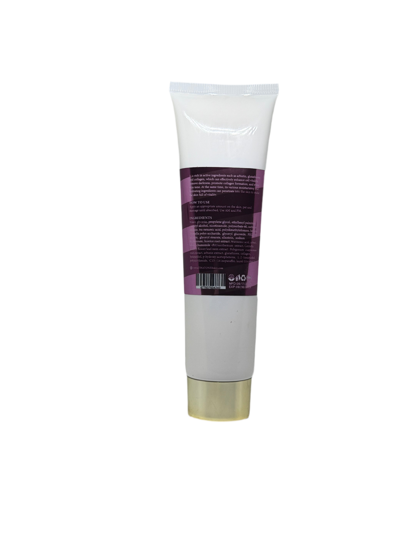 Dark kuckle cream and serum scrub