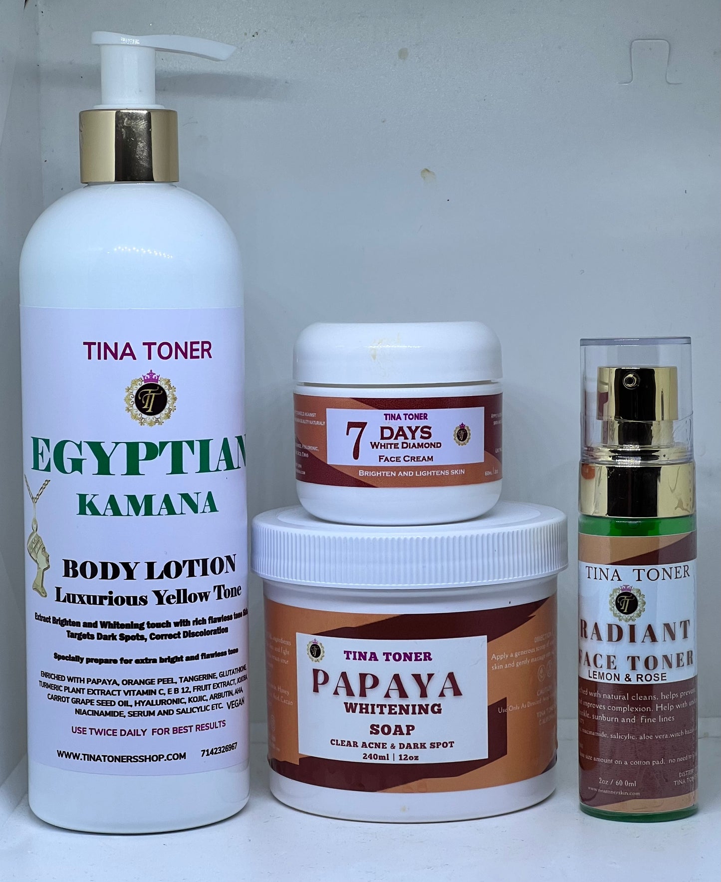 Box of Egyptians BRIGHTENING Sets 4
