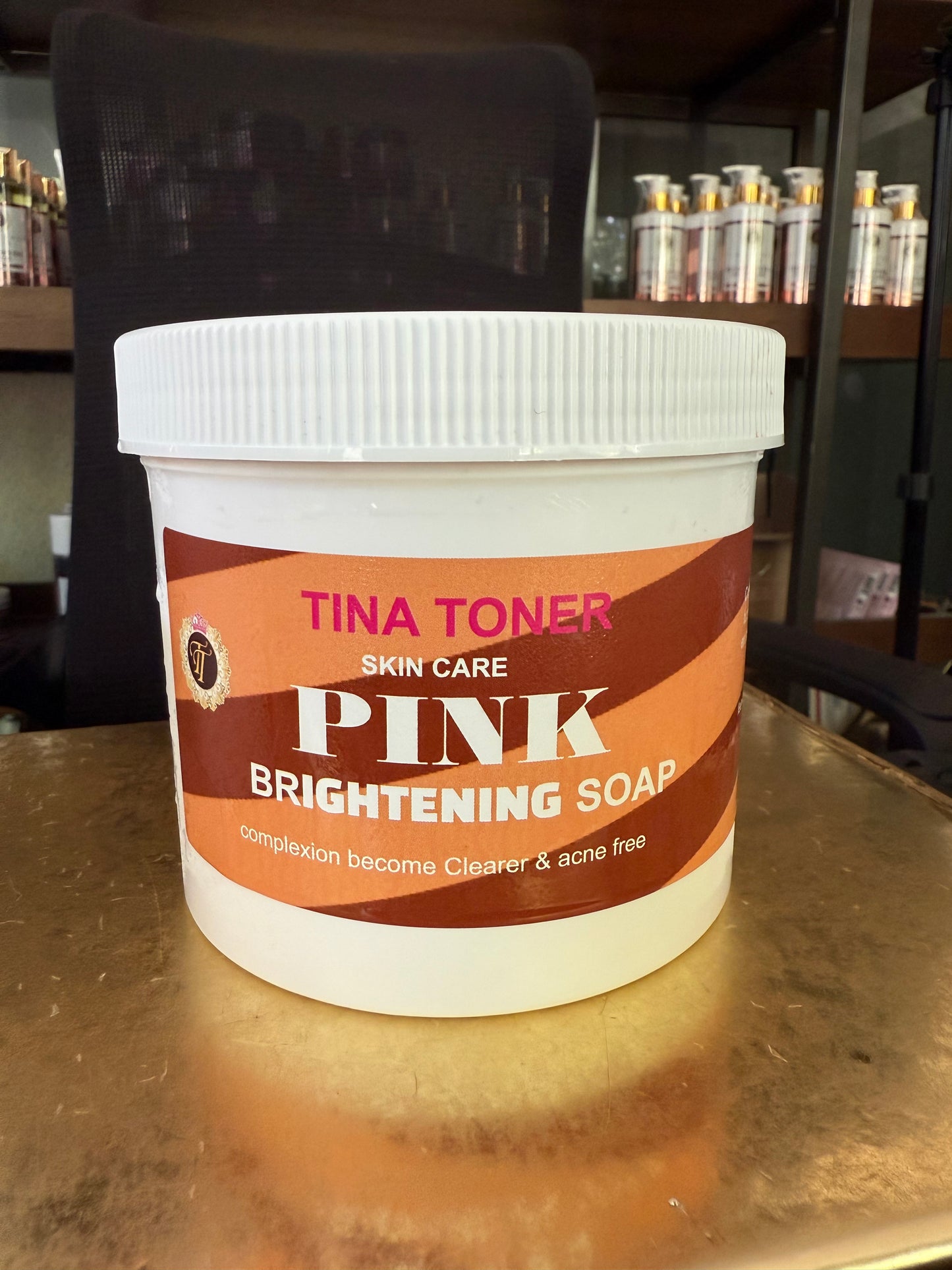 PINK whitening soap 32 OZ/ 1000ml. Jombo size