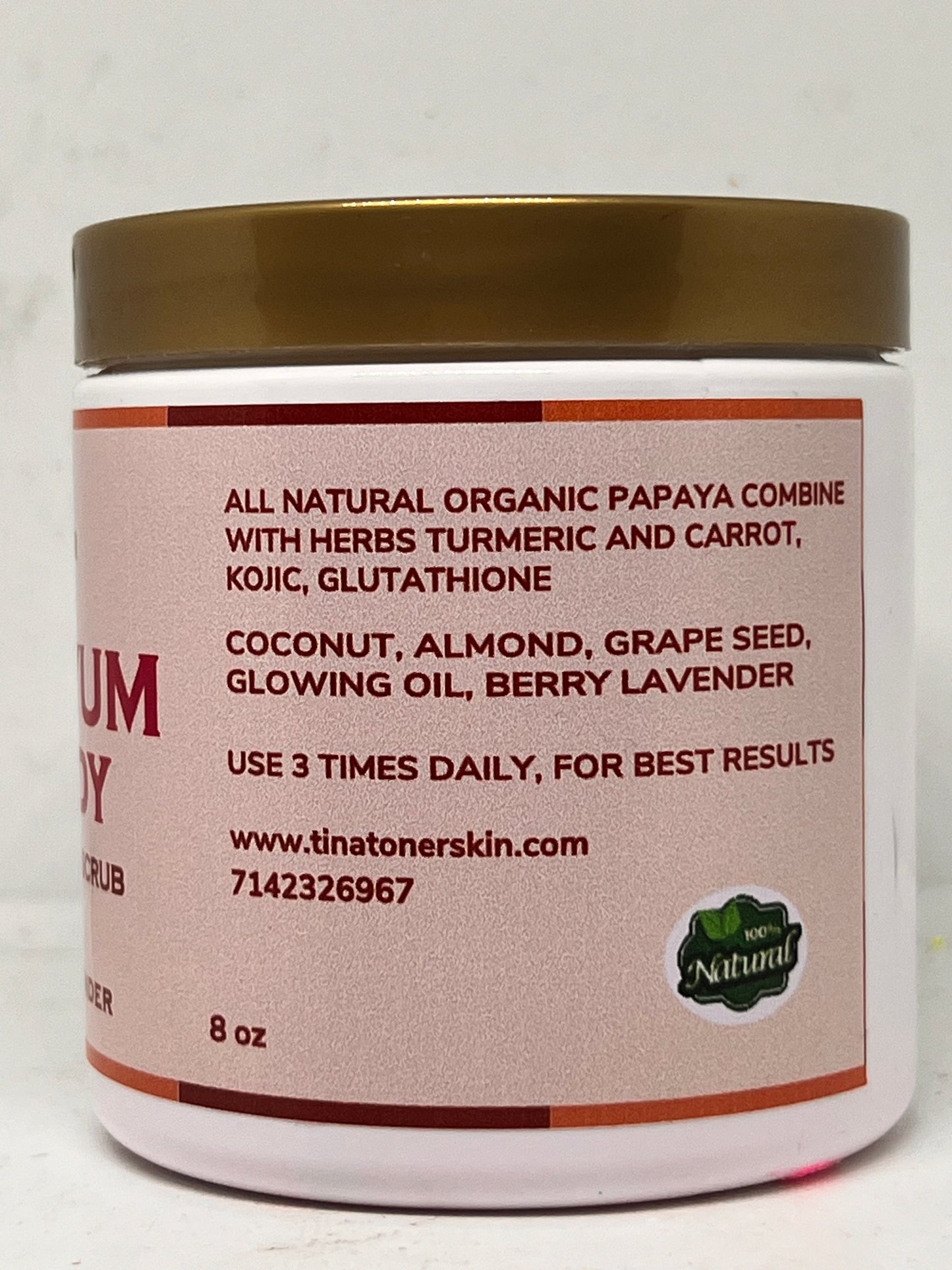 YUM YUM CANDY Berry lavender scrub