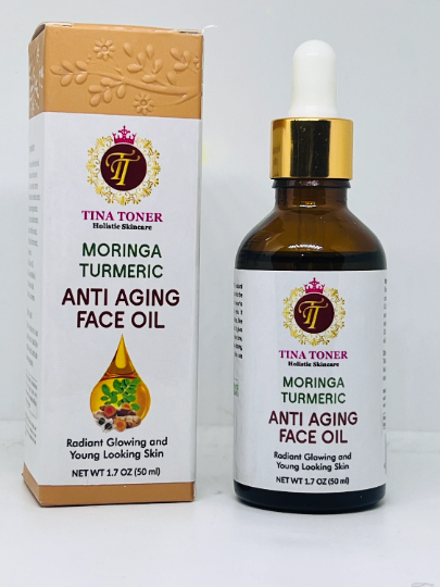 Anti-Aging Moringa Turmeric Face Oil