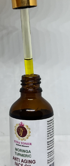 Anti-Aging Moringa Turmeric Face Oil