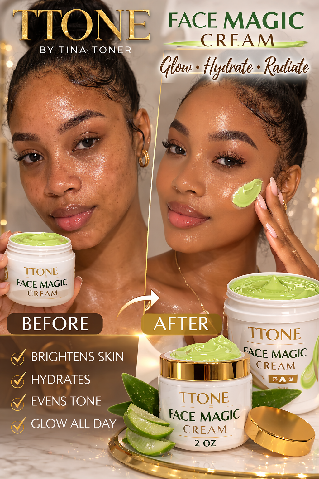 CUSTOMIZE CREAM Face Magic TONER