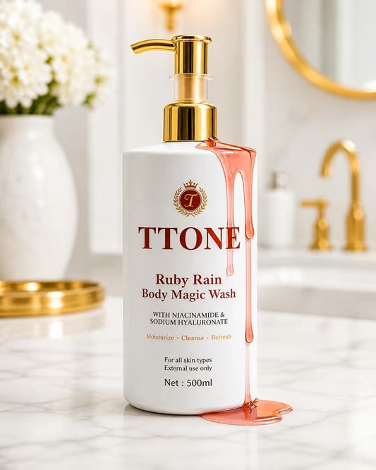 TTONE Ruby Rain Body  magic Luxury WASH  ( limited edition ) 500ml (Copy)