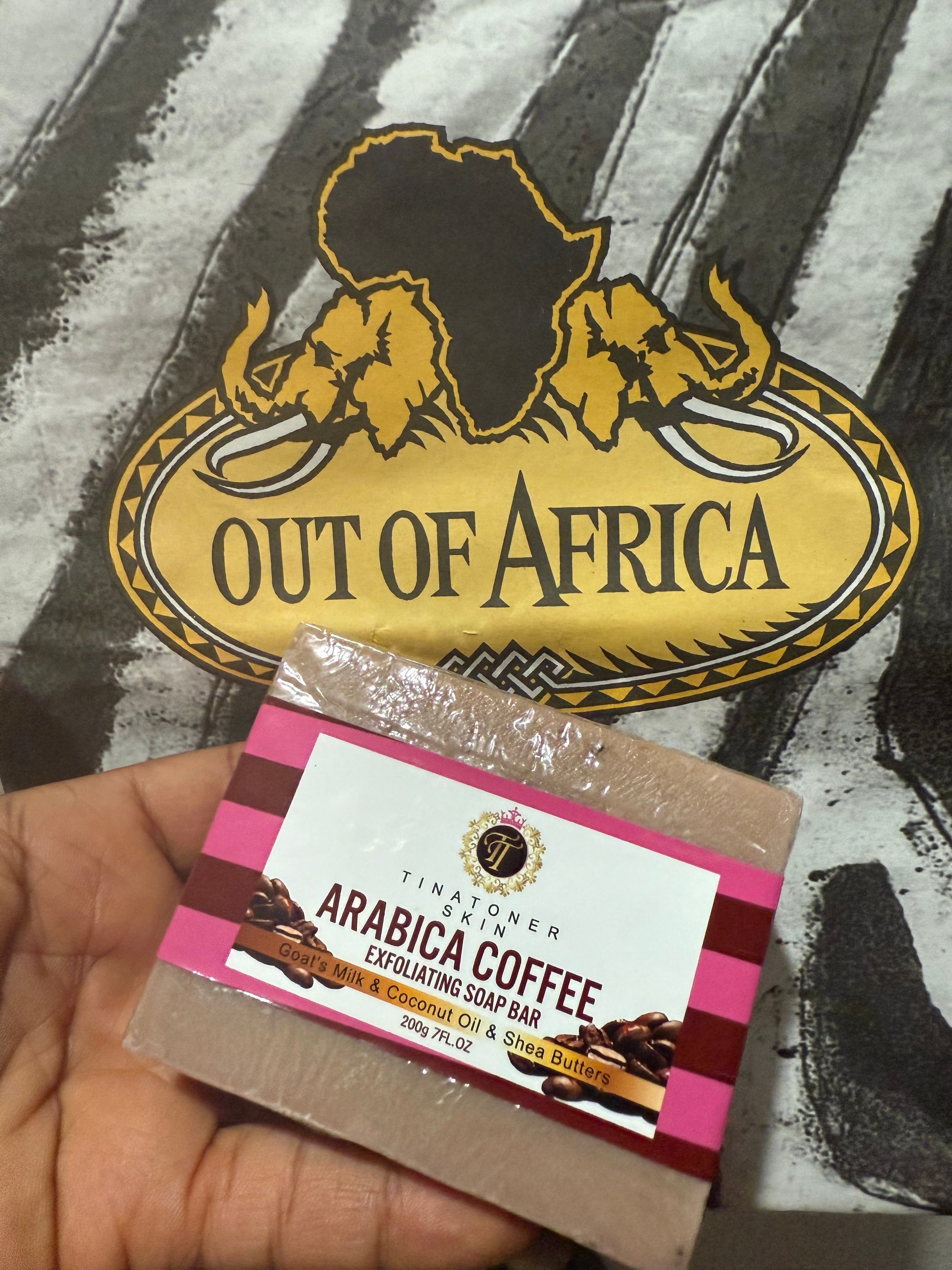 Arabica coffee exfoliating soap 200G