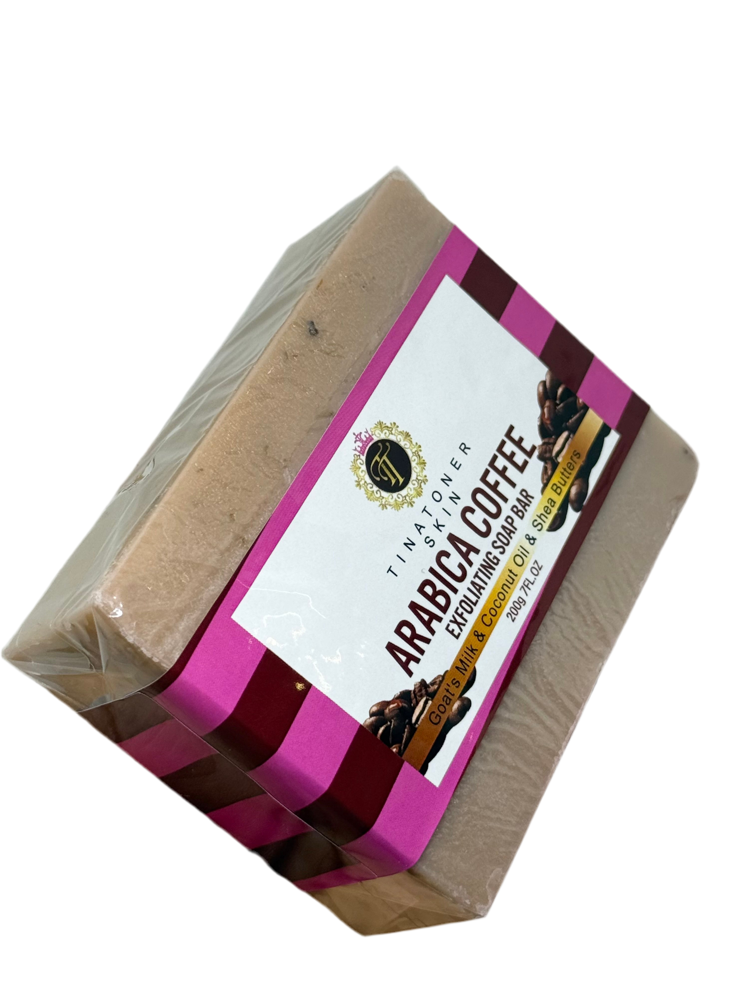 Arabica coffee exfoliating soap 200G