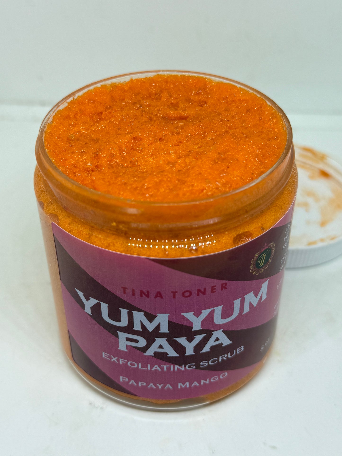 The YUM YUM PAPA Glow scrub