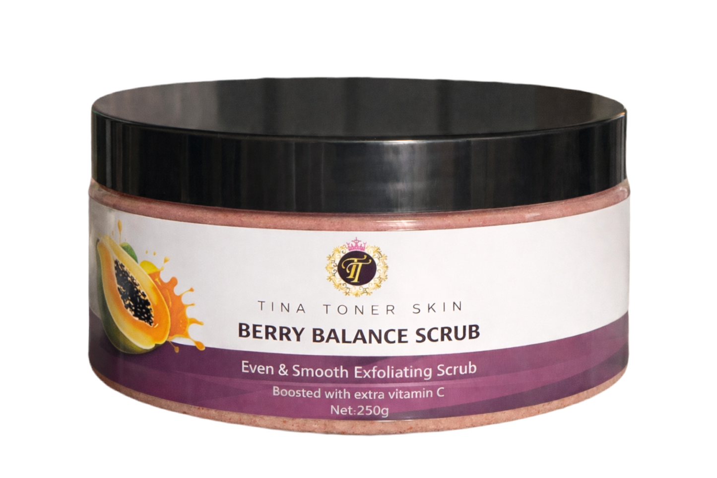 BERRY BRIGHT body scrub