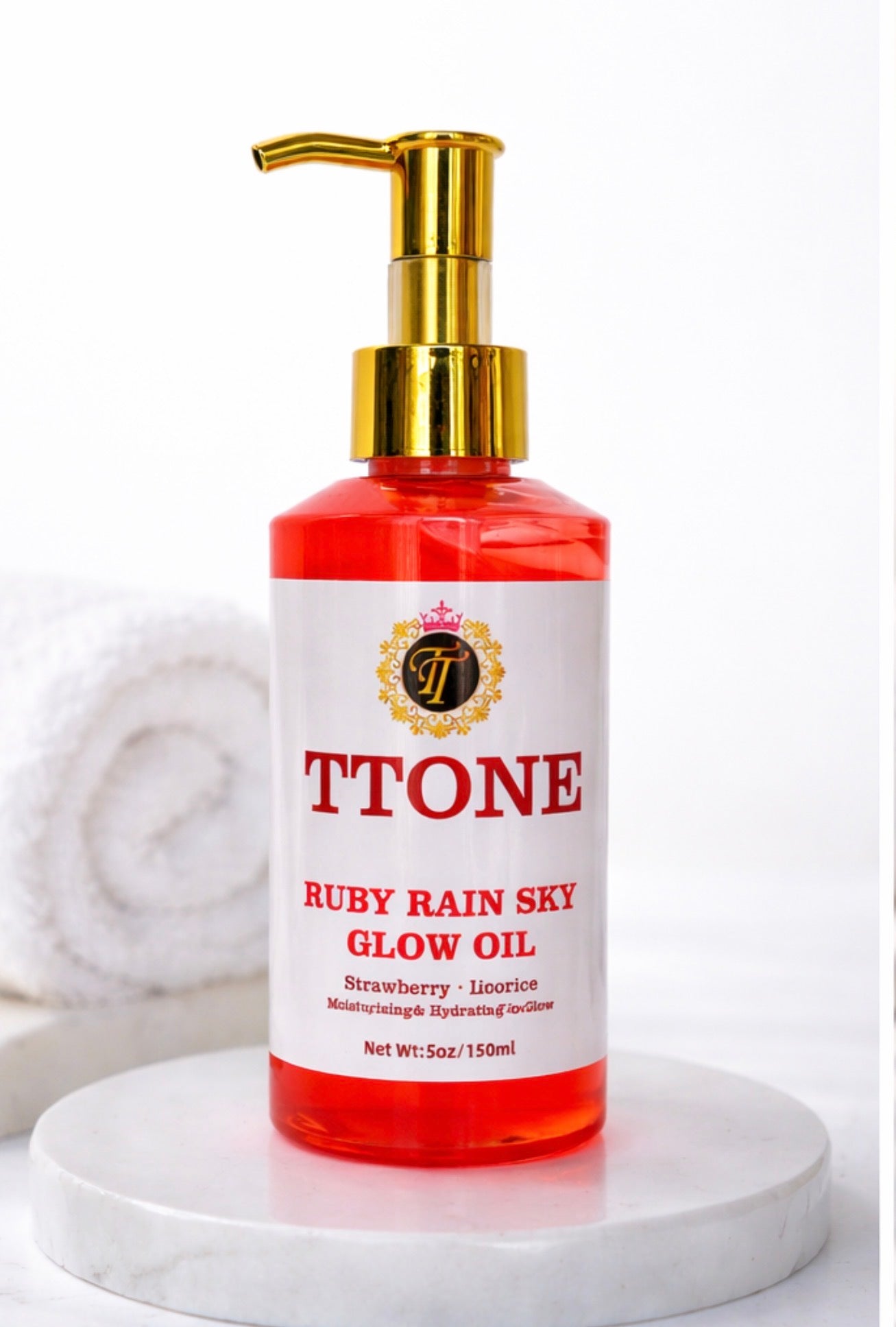 Red Glow oil hydration  glow and brightens 8 oz