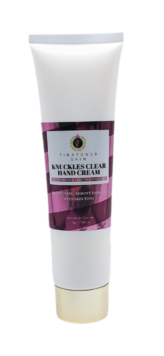 Dark kuckle cream and serum scrub