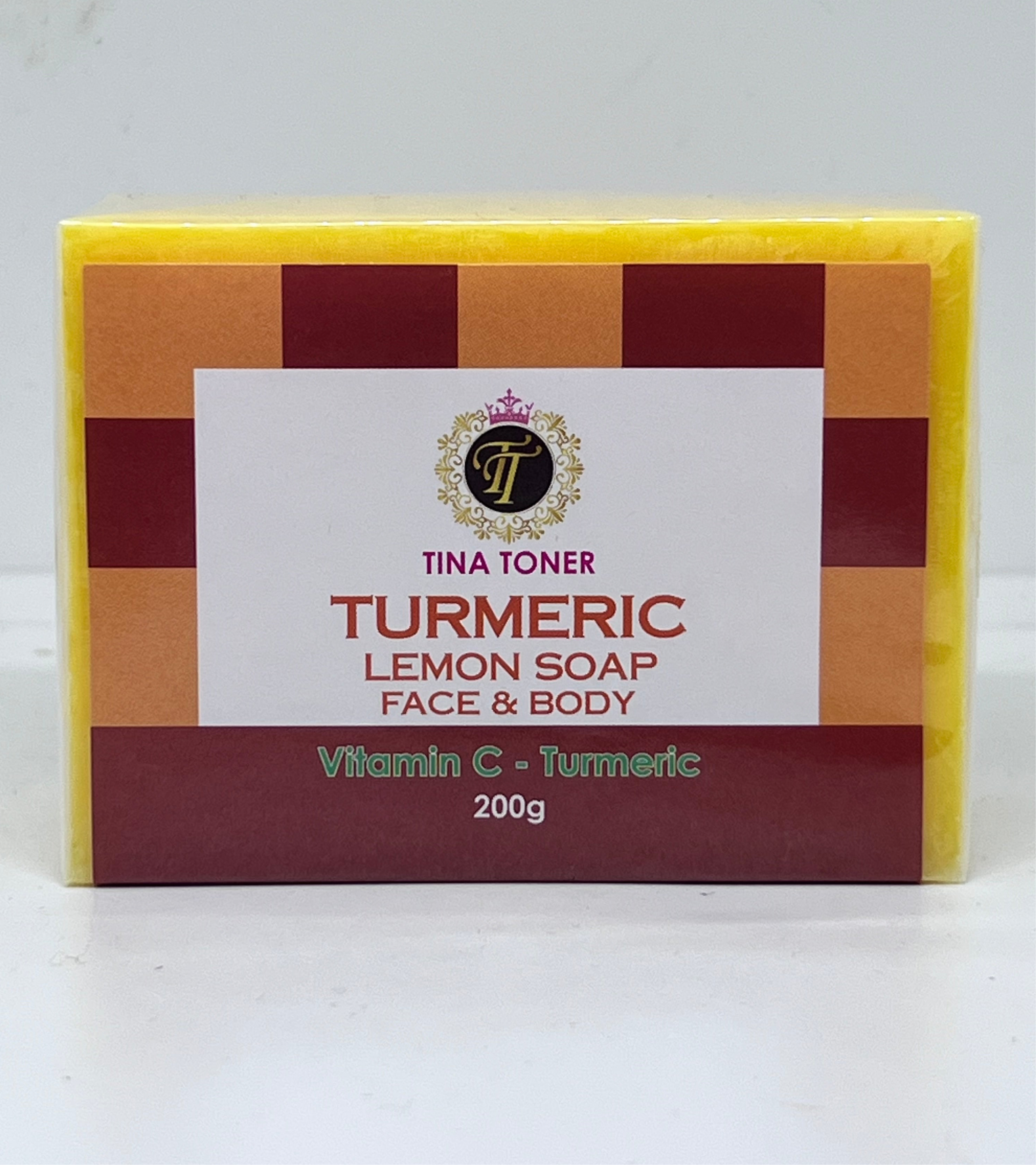 Glutathione Turmeric Lemon Face & Body Soap 150g