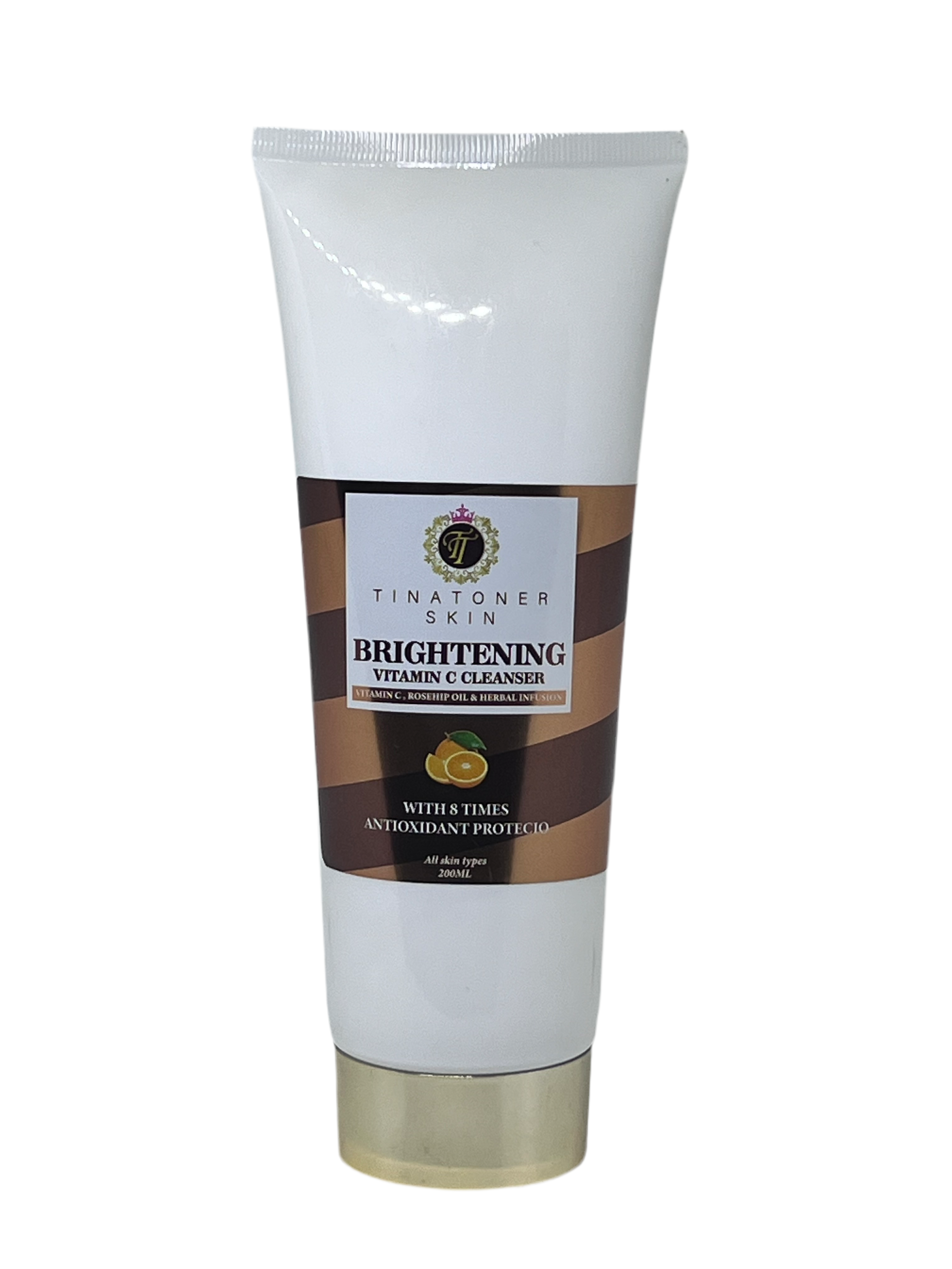 Tina Toner Beautifying Face Cleanser - 8x Antioxidant Protection