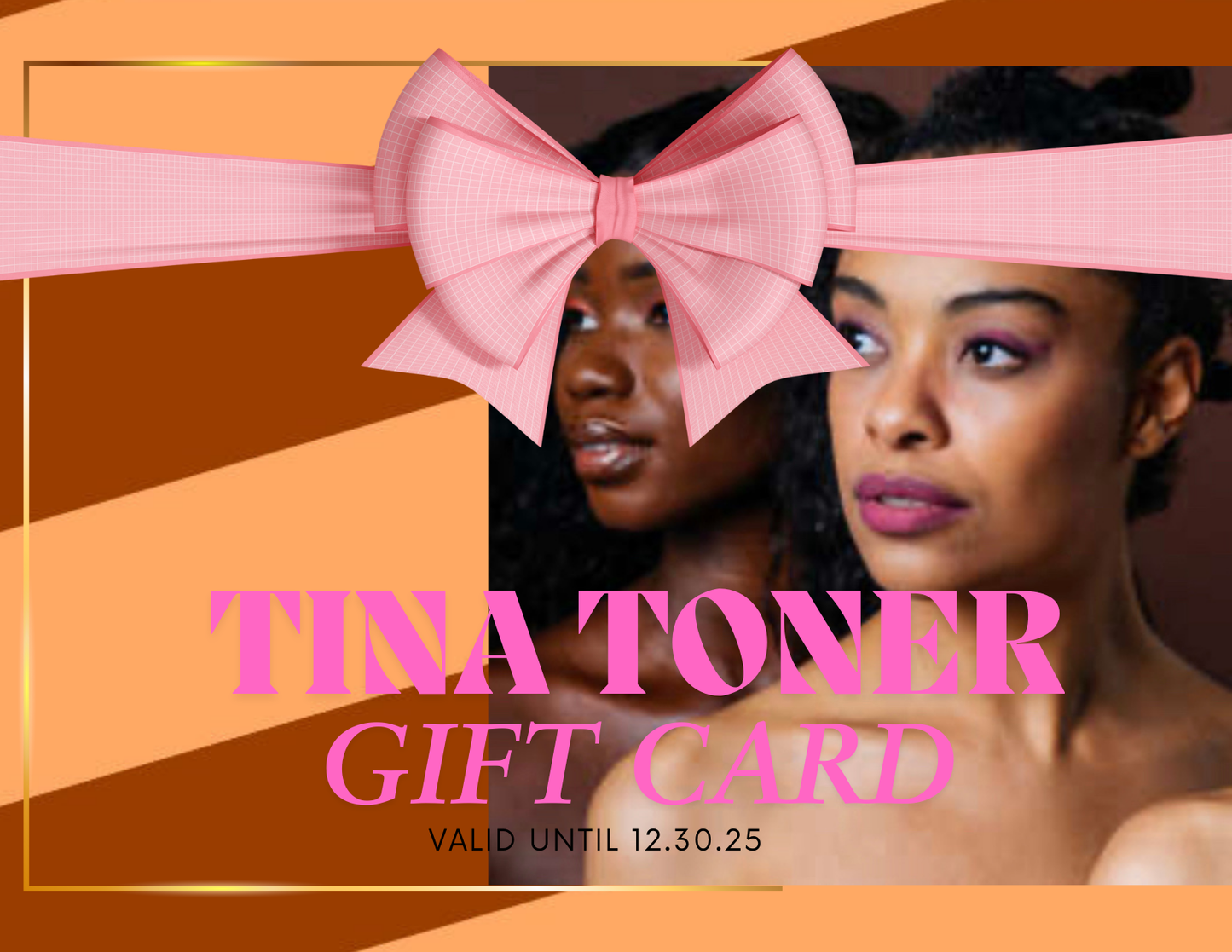 TINA TONER SKIN GIFT CARD