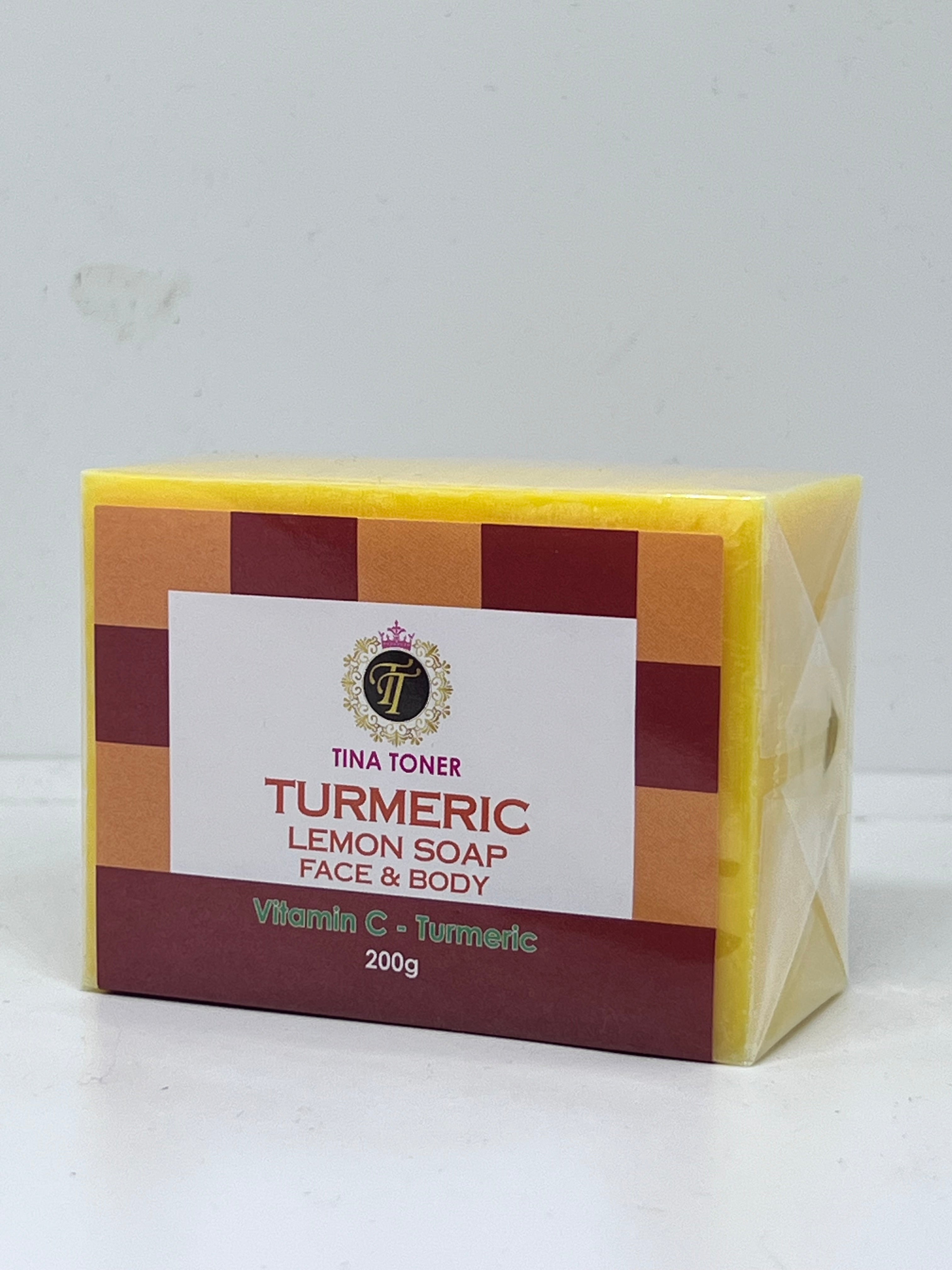 Glutathione Turmeric Lemon Face & Body Soap 150g