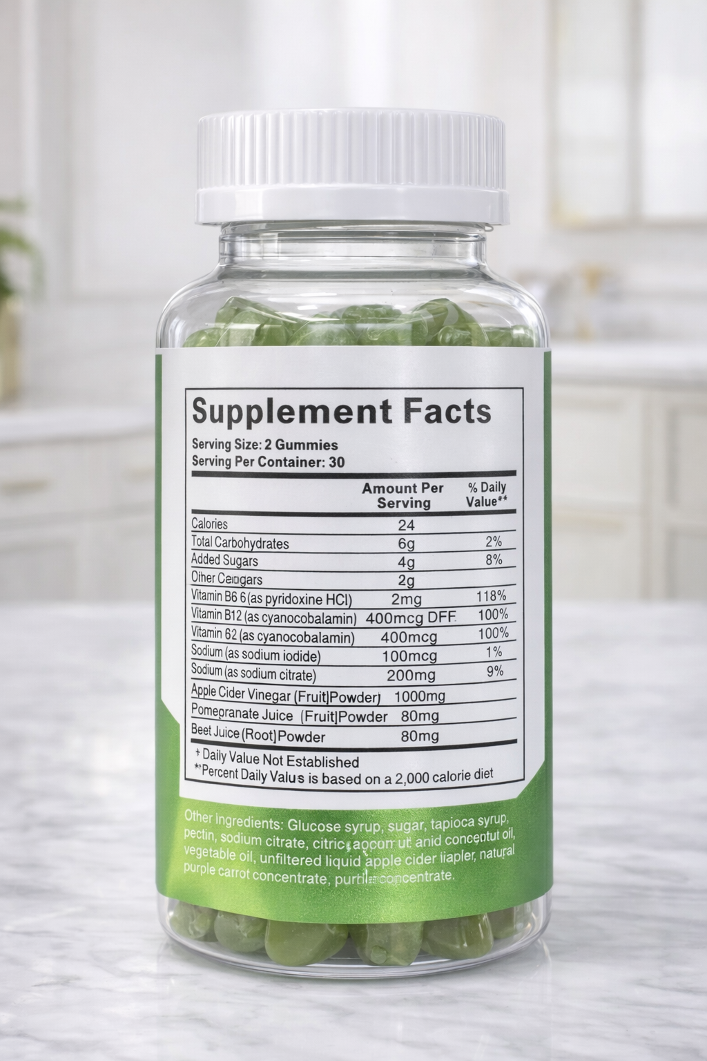 Antioxidant Turmeric chew gummy