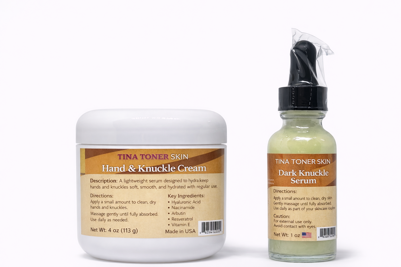 TTONE Dark Knuckle - Hand Cream and Brightening Serum 30ml