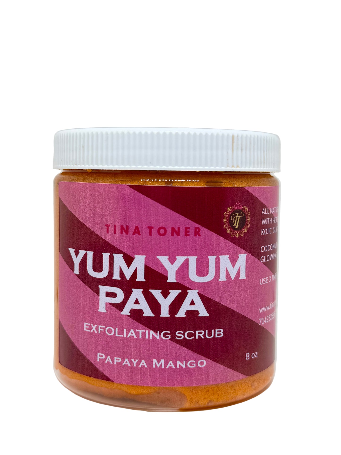The YUM YUM PAPA Glow scrub