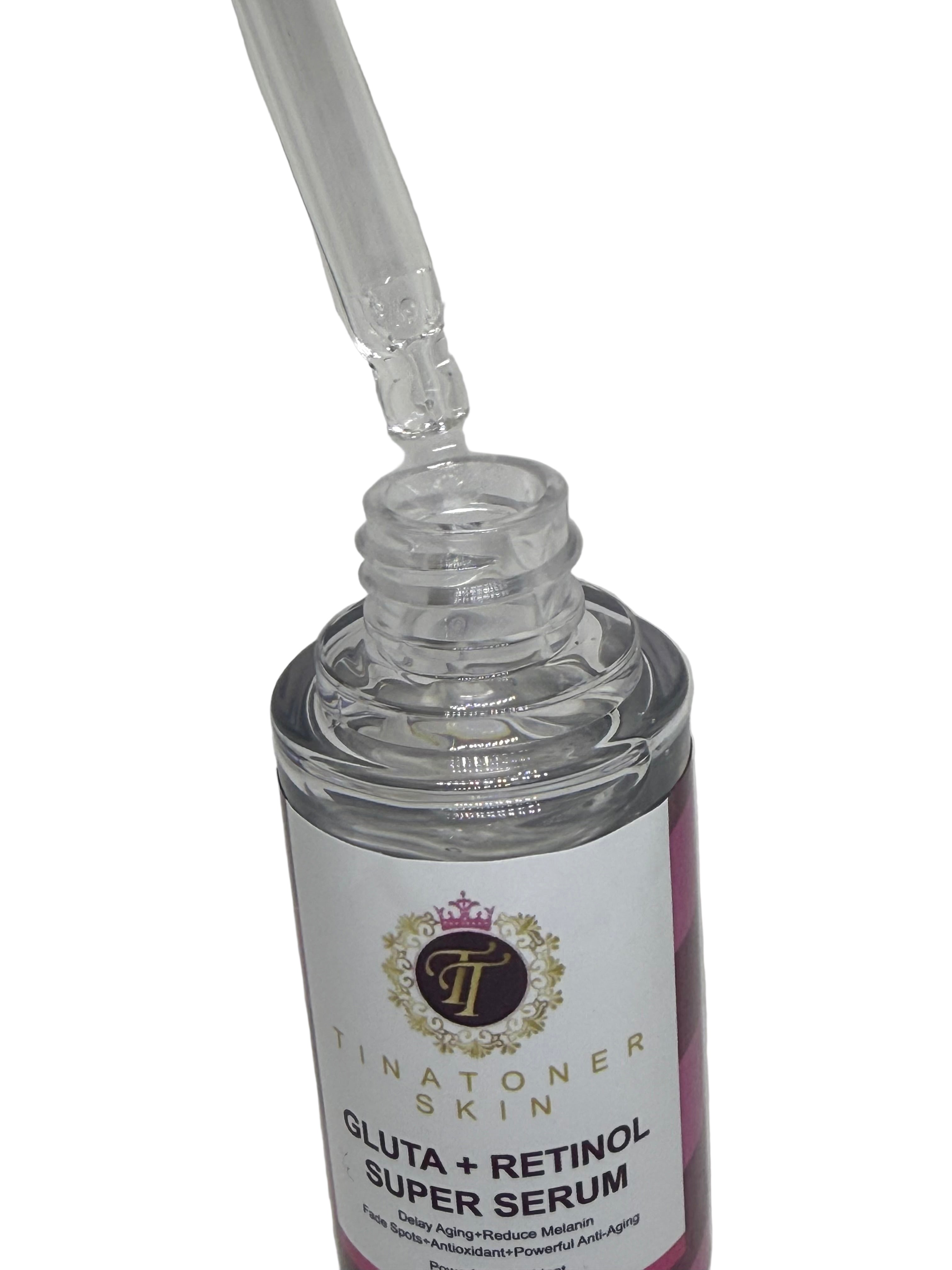 Super serum Gluta + Retinol glow serum 30oz