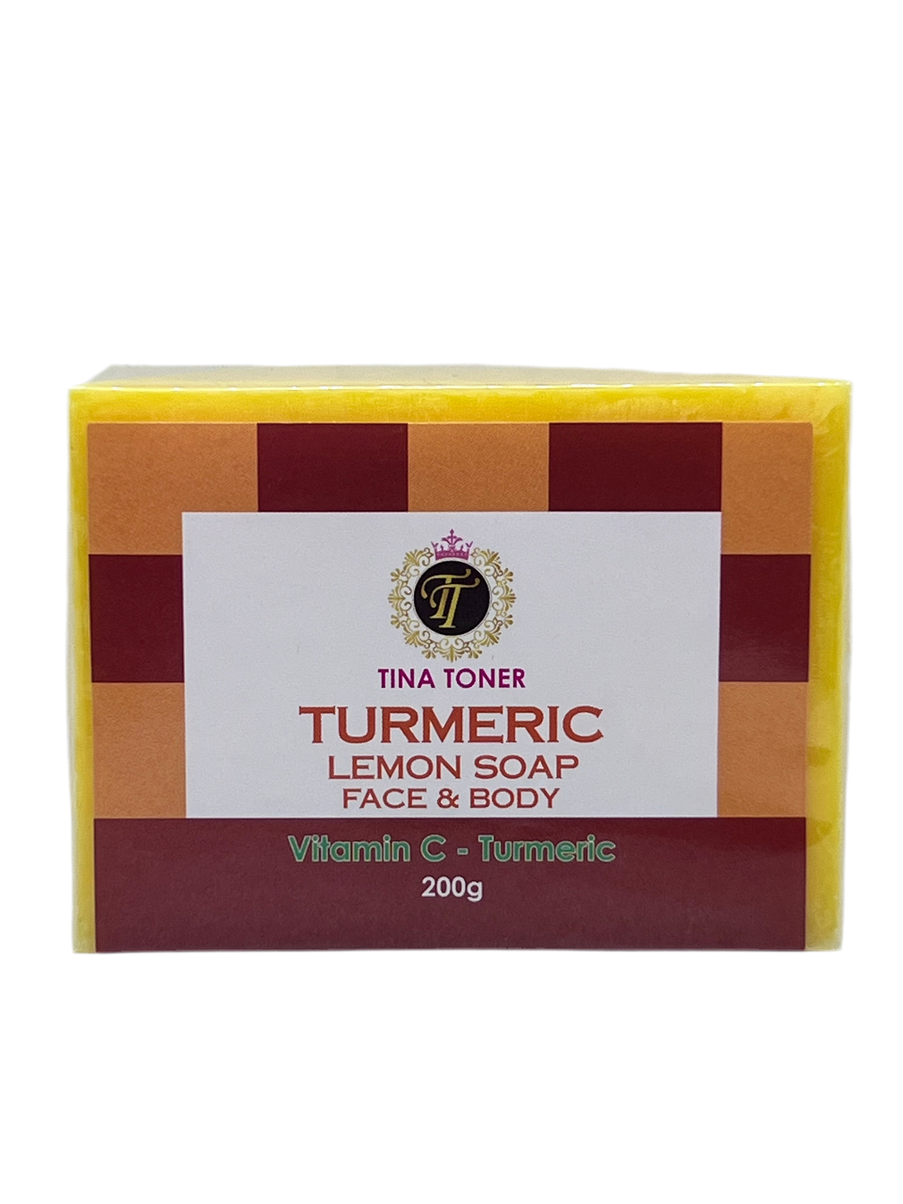 Glutathione Turmeric Lemon Face & Body Soap 150g