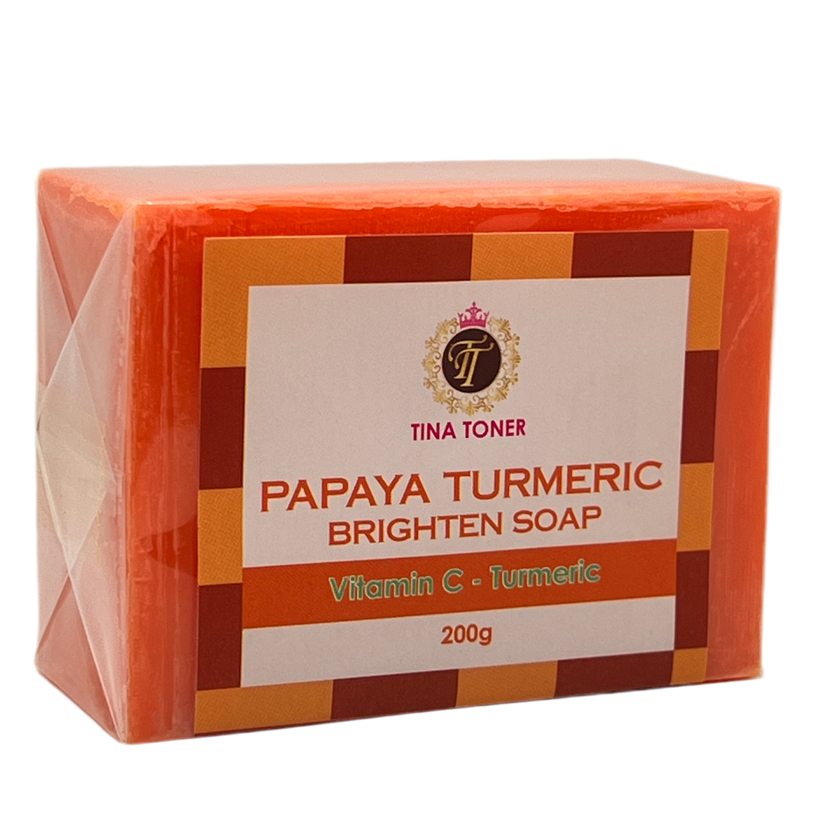 TURMERIC PAPAYA GLUTATHION SOAP 200gr