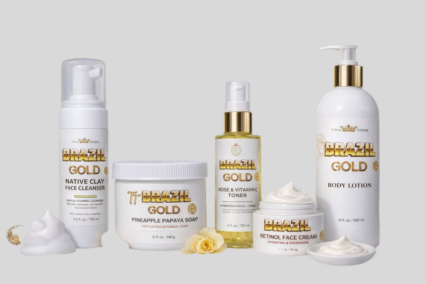 BRAZIL FLAWLESS GLOW KIT Body lotion sets