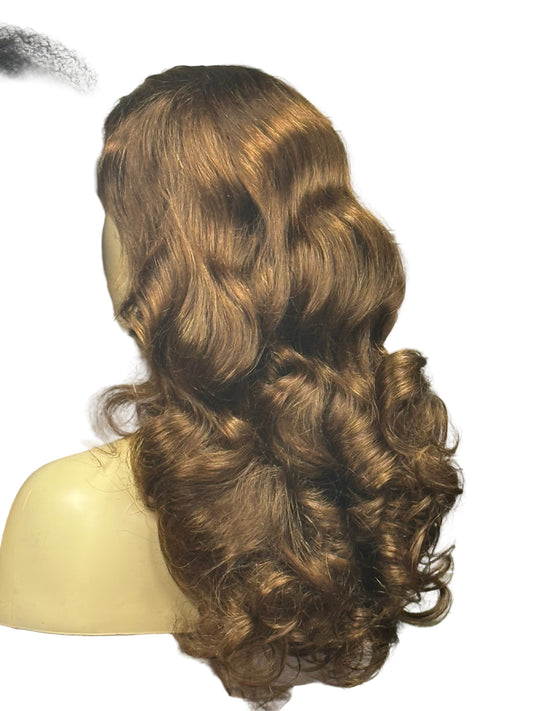 Barbie  loose Bounce 22,,   (luxury )13x4  frontal