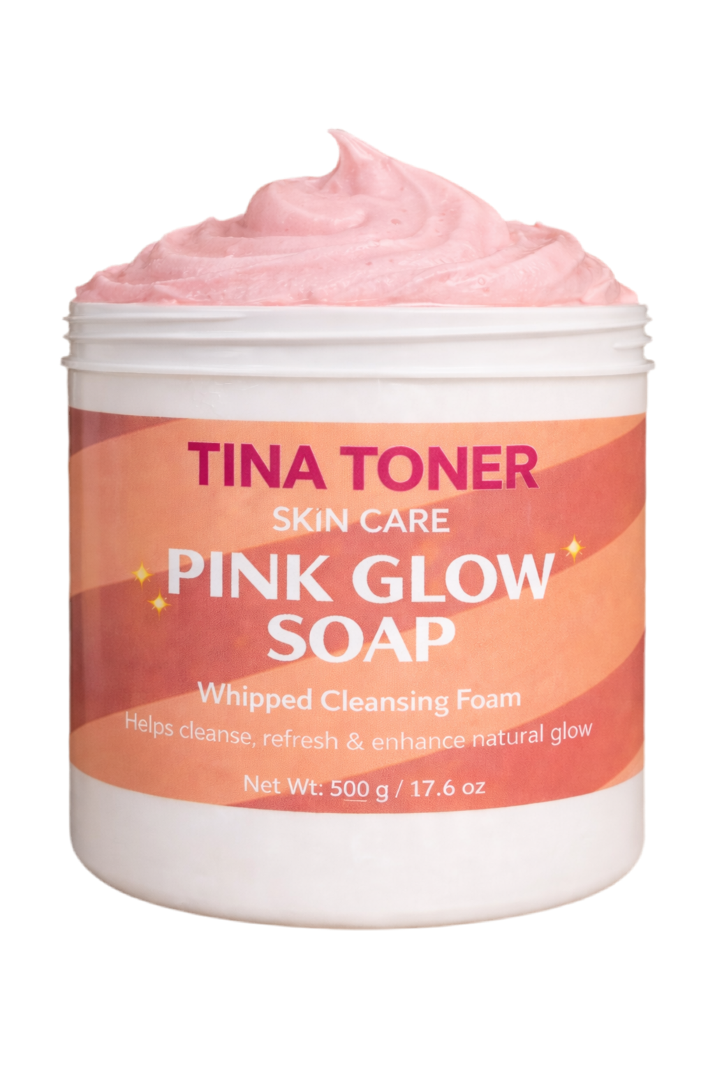Tina toner PINK whitening soap 16 OZ/ 500ML