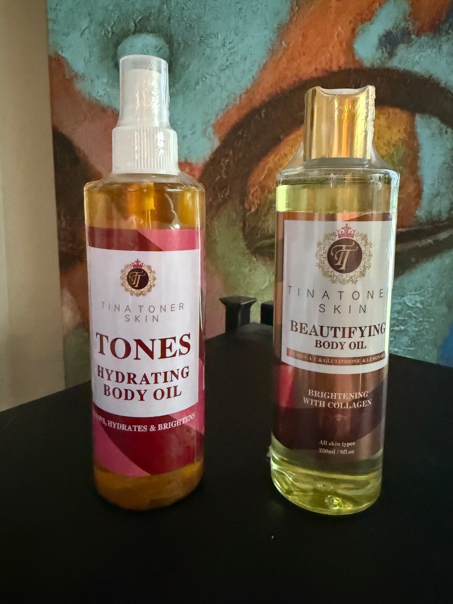 Birthday deal BEAUTIFYING Body oil hydrating oil 8 oz
