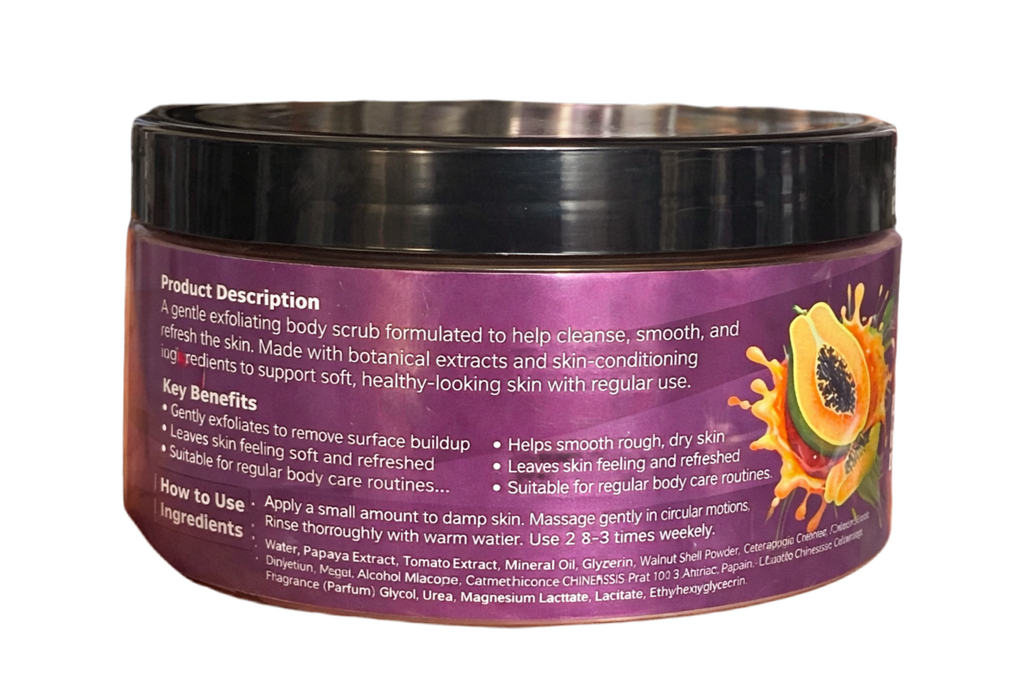 BERRY BRIGHT body scrub