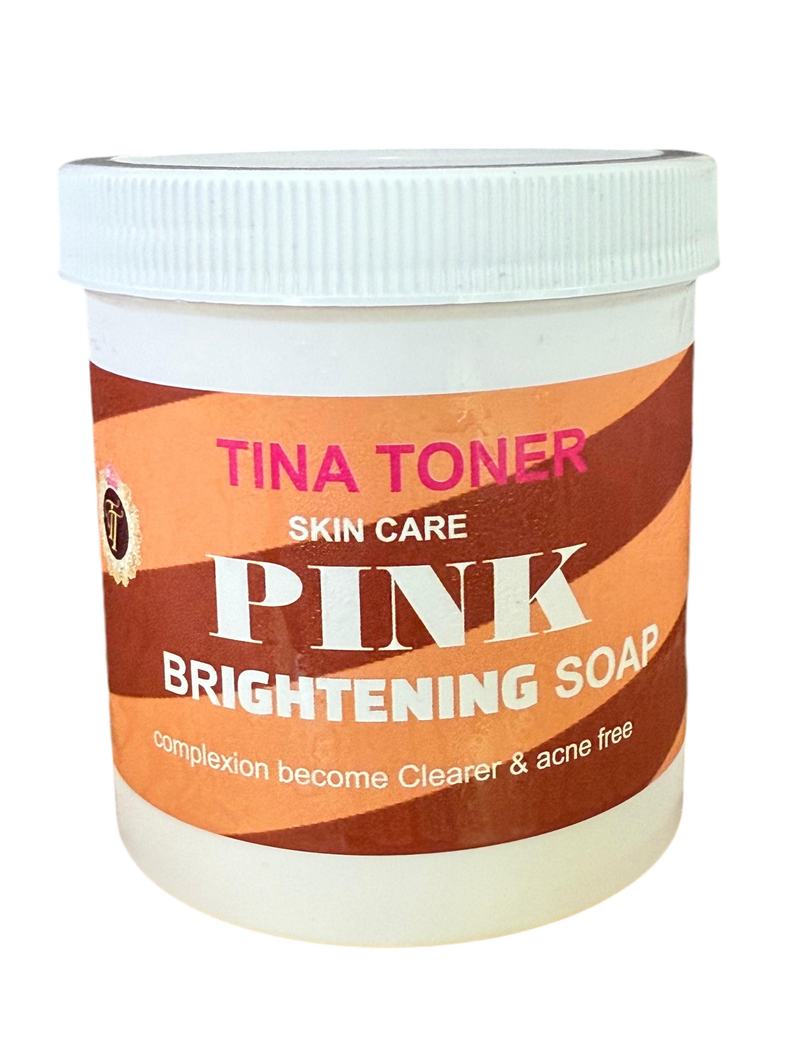Tina toner PINK whitening soap 16 OZ/ 500ML